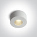 Wall & Ceiling Light White Circular Warm White LED Dimmable LED built in 500lm 7W Aluminium One Light SKU:12107V/W/W - Toplightco