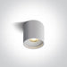 Wall & Ceiling Light White Circular Warm White LED built in 520lm 8W Die Cast One Light SKU:12108C/W/W - Toplightco