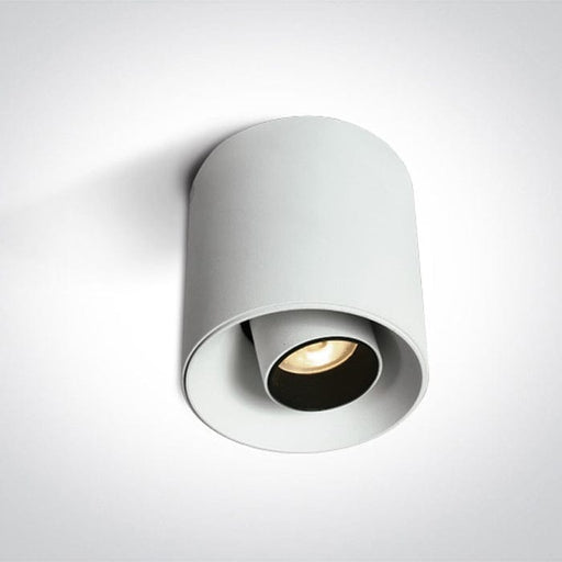 White 8W LED adjustable ceiling light. 



Supplied with 700mA driver. 



 One Light SKU:12108T/W/W