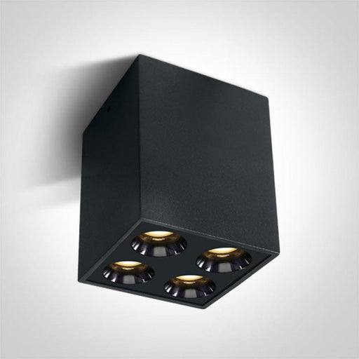 Black 10W Low Glare surface ceiling spotlight, IP20.

Complete with 700mA driver.

 One Light SKU:12110HB/B/W