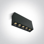 Black 12W Low Glare surface ceiling spotlight, IP20.

Complete with 700mA driver.

 One Light SKU:12112H/B/W