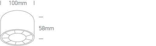 White 12W Ceiling spotlight, IP20.

Complete with 300mA driver.

 One Light SKU:12112X/W/W