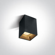 Wall & Ceiling Light Black Rectangular Warm White LED built in 960lm 12W Die Cast + Plastic One Light SKU:12112ZA/B/W - Toplightco