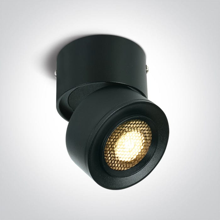 Black 15W LED zoomable 15°-45° adjustable ceiling light with removable honeycomb. 



Supplied with 350mA driver. 



 One Light SKU:12115G/B/W