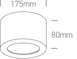 LED Downlight Black-Brass Circular Warm White LED built in 800lm 16W Die Cast One Light SKU:12116FD/B/BS - Toplightco