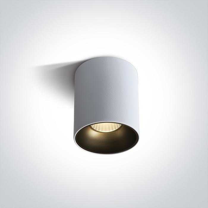 Wall & Ceiling Light White Circular Warm White LED built in 1600lm 20W Die Cast + Plastic One Light SKU:12120Z/W/W - Toplightco