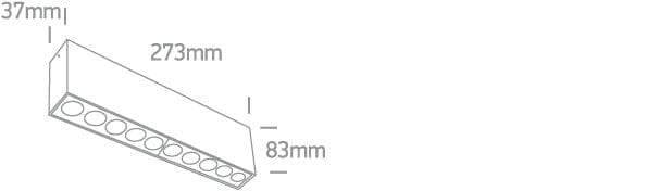 White 24W Surface ceiling Low Glare, IP20.

Complete with 700mA driver.

 One Light SKU:12124H/W/W