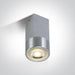 Wall & Ceiling Light Aluminium Circular Replaceable lamp 50W Natural Aluminium One Light SKU:12126/AL - Toplightco