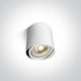 Wall & Ceiling Light White Circular Dimmable Replaceable lamp 75W Aluminium One Light SKU:12142/W - Toplightco