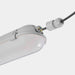 LEDS-C4 Outdoor Ceiling light ip66 solid 1320mm led 27.4w 4000k grey 2872lm 15-E000-34-CM - Toplightco