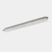 LEDS-C4 Outdoor Ceiling light ip65 solid 1320mm led 27.4w 4000k dali grey 2872lm 15-E004-34-CM - Toplightco