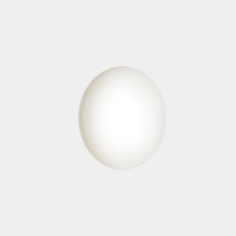 LEDS-C4 Outdoor Ceiling light ip65 mega ø800mm led 74w 3000k dali opal white 8062lm 15-E110-M1-EH - Toplightco