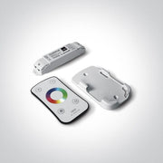 Remote controller for changing colours (RGB). Suitable for use

with RGB Led Strips. 50 Meters range.

Includes dimmer control and programme modes.

 

 One Light SKU:20034