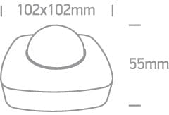 White 230V 1000W(LED) 2000W(Incadescent) Ceiling Infrared Presence Sensor.

Detection area, hold time and daylight sensor are adjustable

via rotary switches

Complies with standard EN60669 

 One Light SKU:22014