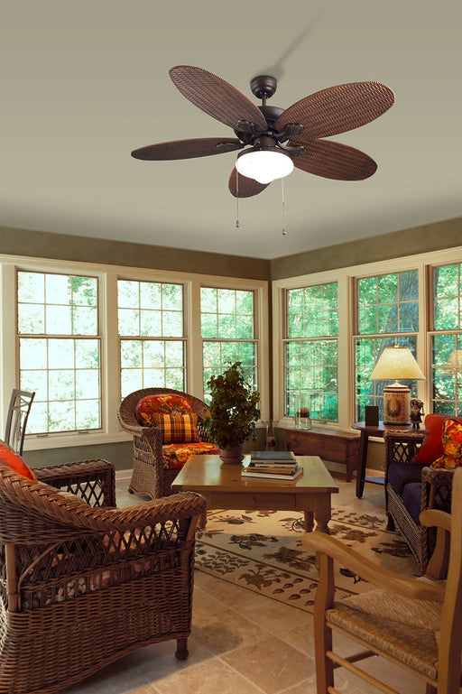 FAN IP20 PHUKET COPPER BROWN BROWN SKU: 30-4398-J7-J7 - Toplightco