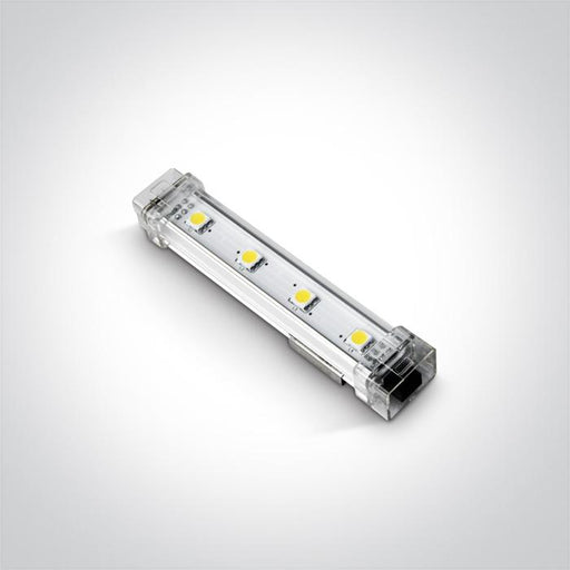 1W LED Linkable module, IP20 Blue LED Dimmable - Aluminium One Light SKU:38001A/BL - Toplightco