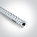 LED Strip Rectangular Daylight LED Dimmable 384lm Aluminium One Light SKU:38005A/D - Toplightco
