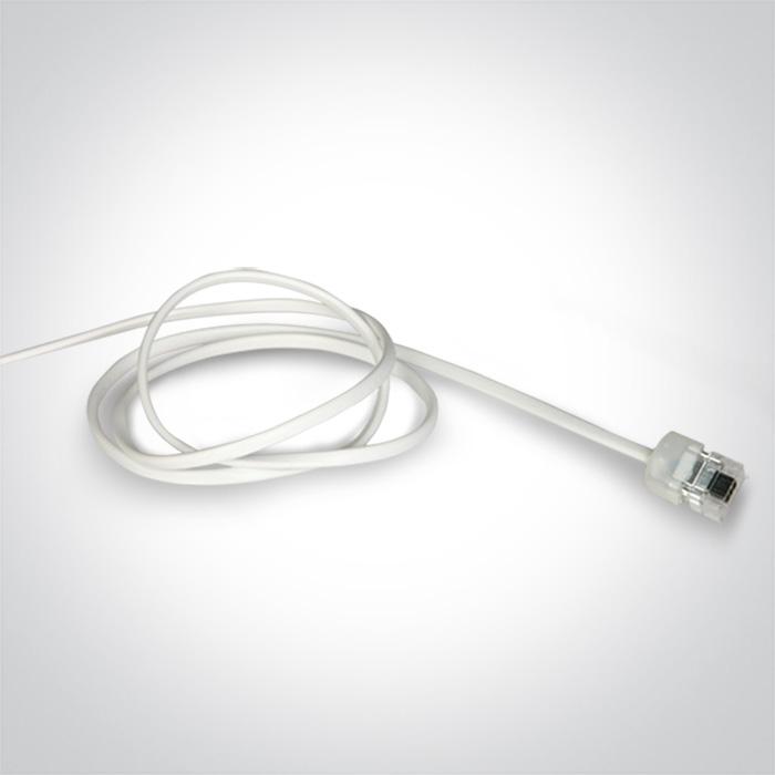 2m POWER SUPPLY CABLE FOR WW/DL TUBE One Light SKU:38006B - Toplightco