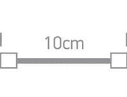 10cm CORNER CABLE FOR BL TUBE One Light SKU:38007B - Toplightco