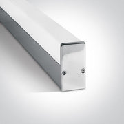 Bathroom Light Chrome Rectangular Warm White LED built in 1650lm 23W Die Cast One Light SKU:38114EL/W - Toplightco