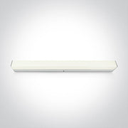 Bathroom Light Chrome Rectangular Cool White LED built in 1200lm 15W Aluminium One Light SKU:38114M/C - Toplightco