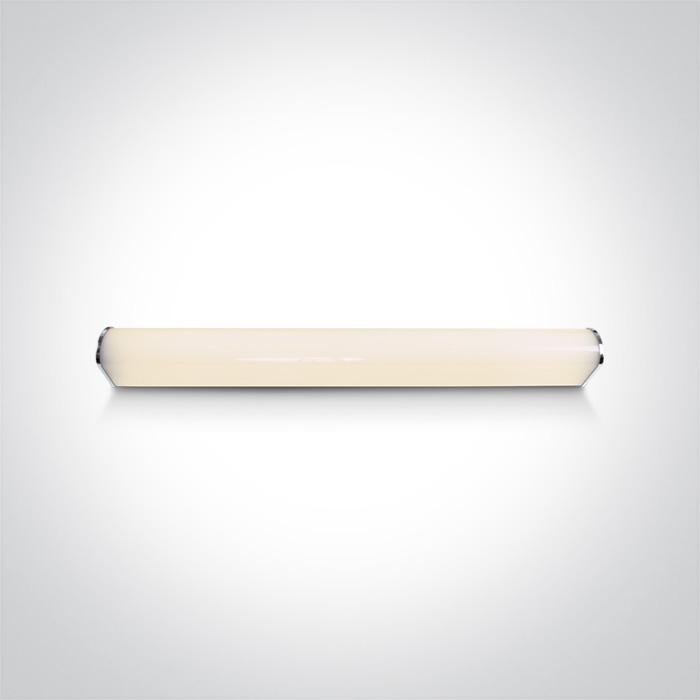 Bathroom Light Chrome Rectangular Warm White LED built in 1300lm 15W Aluminium One Light SKU:38115C/W - Toplightco