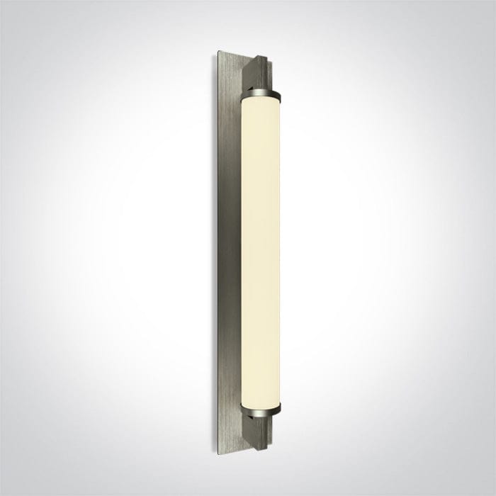 Brushed Chrome Led Cool White 18w Ip44 230v - Toplightco