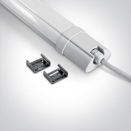 Floodlight White Rectangular Cool White LED Outdoor LED built in 1600lm 18W PC One Light SKU:38118LA/C - Toplightco