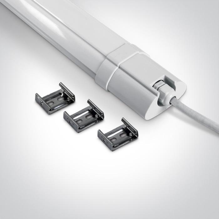 Floodlight White Rectangular Cool White LED Outdoor LED built in 3200lm 36W PC One Light SKU:38136LA/C - Toplightco