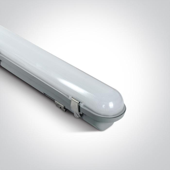 Floodlight Grey Rectangular Cool White LED Outdoor LED built in 2400lm 30W PC One Light SKU:38136M/C - Toplightco