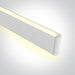 Linear Light White Rectangular Warm White LED built in 3600lm 40W Aluminium One Light SKU:38140AU/W/W - Toplightco