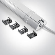 Floodlight White Rectangular Cool White LED Outdoor LED built in 4100lm 45W PC One Light SKU:38145LA/C - Toplightco