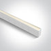 Linear Light White Rectangular Warm White LED built in 3400lm 40W Aluminium One Light SKU:38150A/W/W - Toplightco