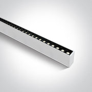 Linear Light White Rectangular Cool White LED built in 3800lm 40W Aluminium One Light SKU:38150B/W/C - Toplightco