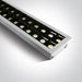 Recessed Linear Light White Rectangular Warm White LED built in 4000lm 40W Aluminium One Light SKU:38150BR/W/W - Toplightco