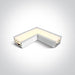 Linear Light Corner White Rectangular Warm White LED built in 720m 8W Aluminium One Light SKU:38152RC/W/W - Toplightco