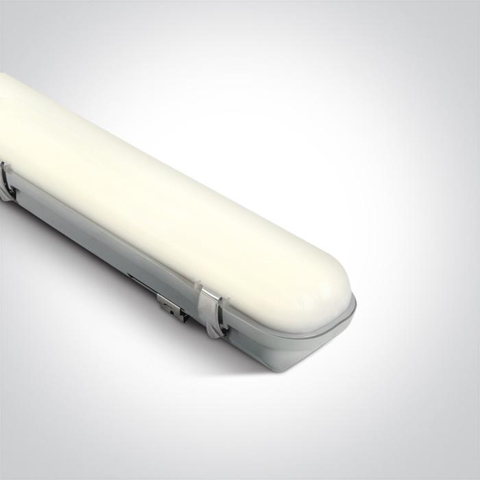 Floodlight Grey Rectangular Cool White LED Outdoor LED built in 4800lm 60W PC One Light SKU:38236M/C - Toplightco