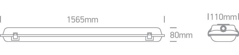 Floodlight Grey Circular Outdoor Replaceable lamp PC One Light SKU:38258E - Toplightco