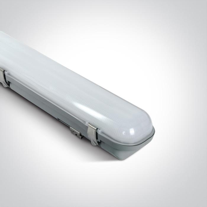 Floodlight Grey Rectangular Cool White LED Outdoor LED built in 5600lm 70W PC One Light SKU:38258M/C - Toplightco