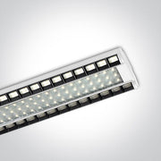 White Led 80w Cool White Ip20 230v Adjustable One Light SKU:38280/W/C - Toplightco