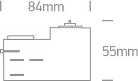 3-Circuit 41002/w White Adaptor - Toplightco