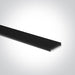 Black Magnetic Profile 2m 48v One Light SKU:42002/B - Toplightco