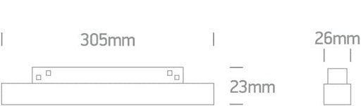 200W 48V DC constant voltage driver for magnetic track, IP20. One Light SKU:42006BX