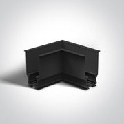Black BLACK RECESSED CORNER FOR 42001R / 42002R One Light SKU:42012AR/B