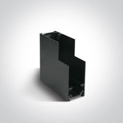 Black Corner Wall To Wall (in) For 42001 / 42002 One Light SKU:42012B/B - Toplightco