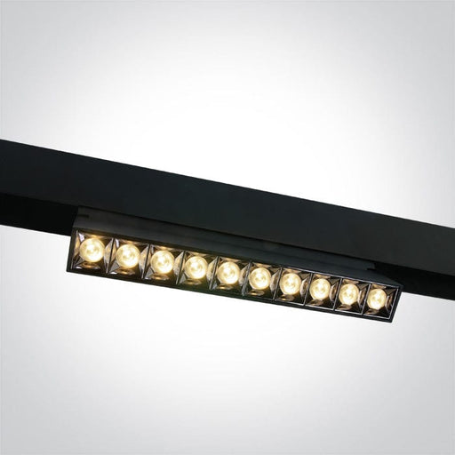 Black 22w Warm White 48v Ip20 Adjustable Dali One Light SKU:42106BL/B/W - Toplightco