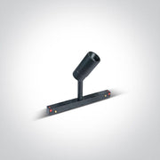 Black 6w Warm White 48v Ip20 Adjustable One Light SKU:42108/B/W - Toplightco