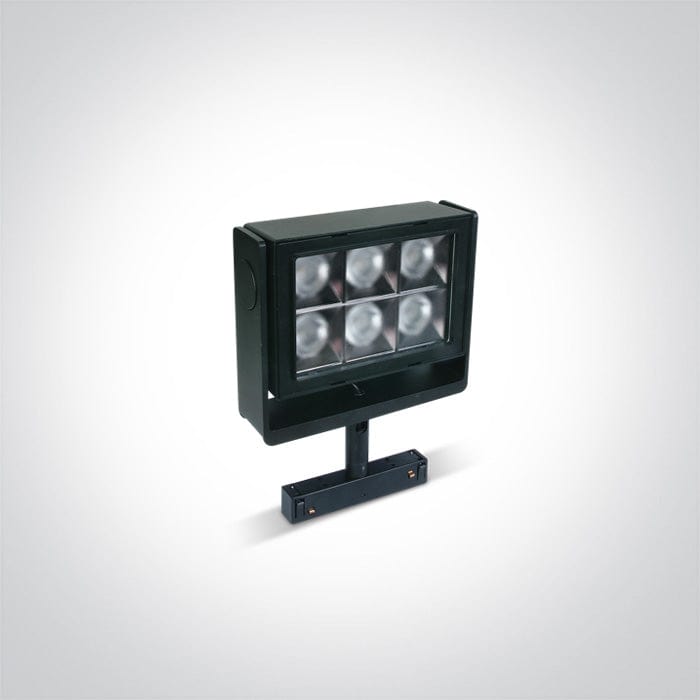 Black 26w Warm White 48v Ip20 Adjustable One Light SKU:42118/B/W - Toplightco