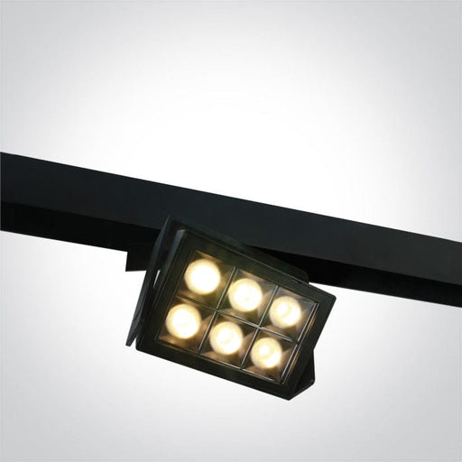 Black 26w Warm White 48v Ip20 Dali Adjustable One Light SKU:42118L/B/W - Toplightco