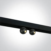 Black 2x7w Warm White 48v Ip20 Adjustable One Light SKU:42134A/B/W - Toplightco